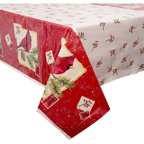 christmas table covers disposable